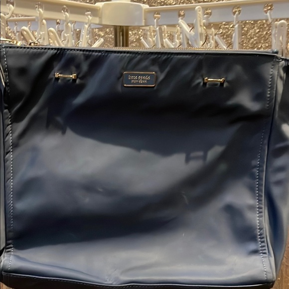 kate spade Handbags - Kate Spade Midnight Blue Shoulder Bag NWOT